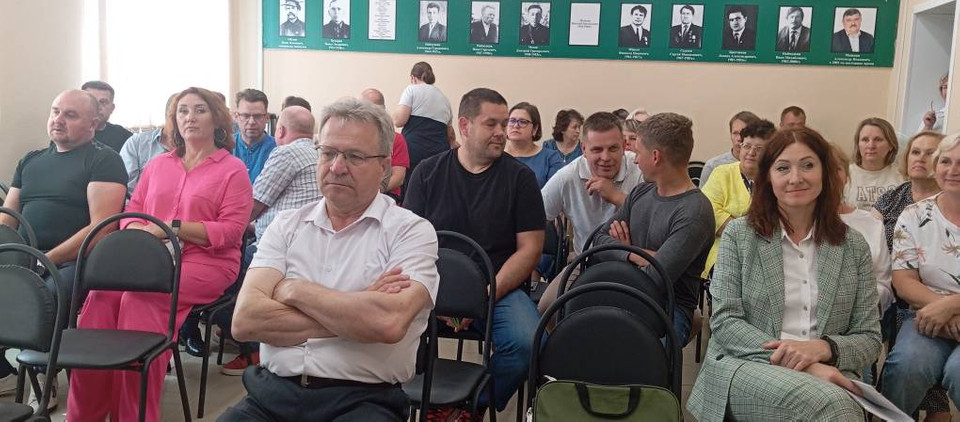 Групповая консультация в СПК-колхоз «Ленинец»